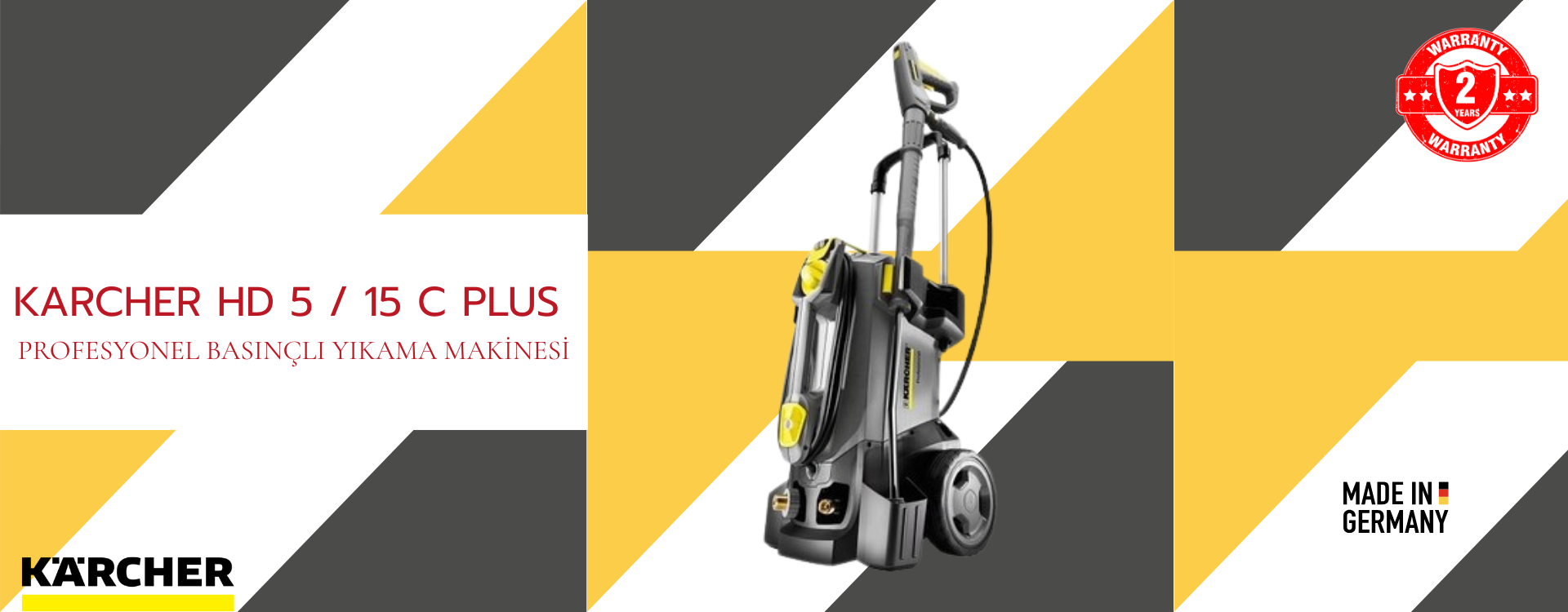 KARCHER HD 5/15 C PLUS BASINÇLI YIKAMA MAKİNESİ